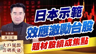 日本示範效應激勵台股 題材股續成焦點 日本示範效應激勵台股 題材股續成焦點