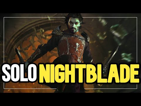 ESO Nightblade Hybrid PVE Build - CATALYST - Unique Dual Wield / Destro Staff Solo PVE Build!