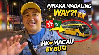 Hong Kong to Macau by BUS (DIY Guide 2026) 🇭🇰🇲🇴 Step-by-Step for First Timers | No Ferry Needed!