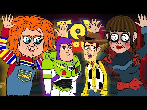 Toy Story 4 x Child's Play w/ Chucky & Annabelle (Parody Animation)