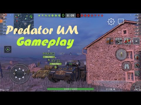 World of tanks blitz Predator UM first play