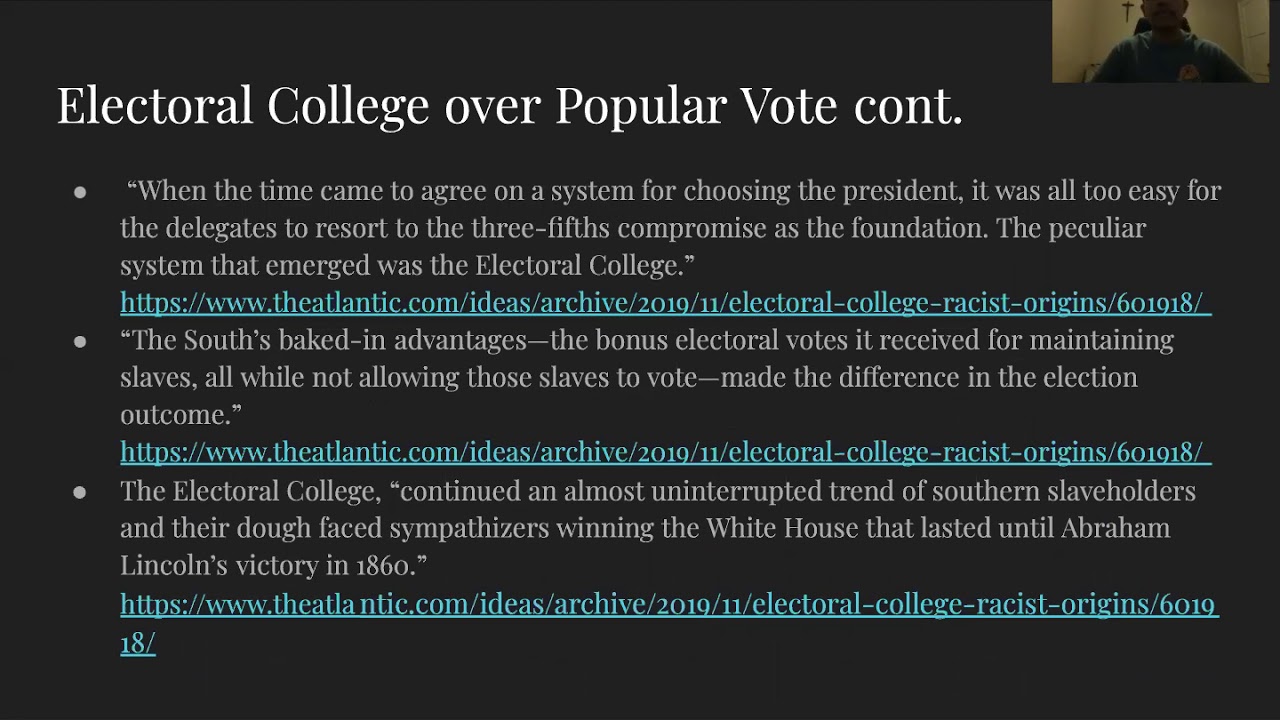 Electoral College Powerpoint Presentation