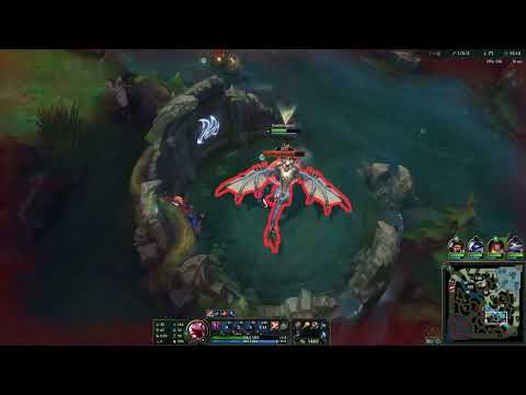 Fiddlesticks Jungle Plat Gameplay vs Graves (No Commentary)