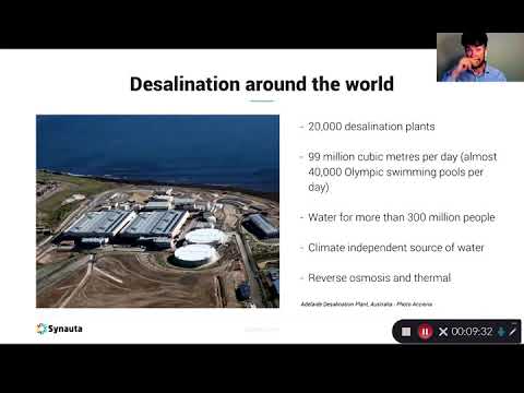 Machine learning to save energy costs in desalination ... - YouTube