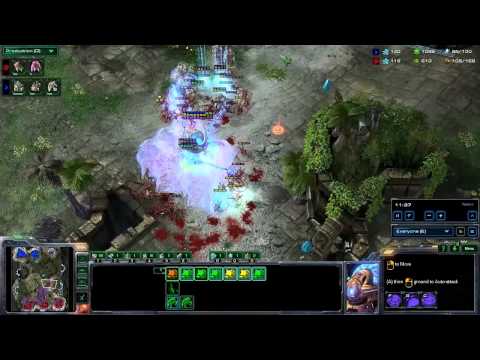 Epic forcefield protection vs zergling surround - Socke vs Nerchio