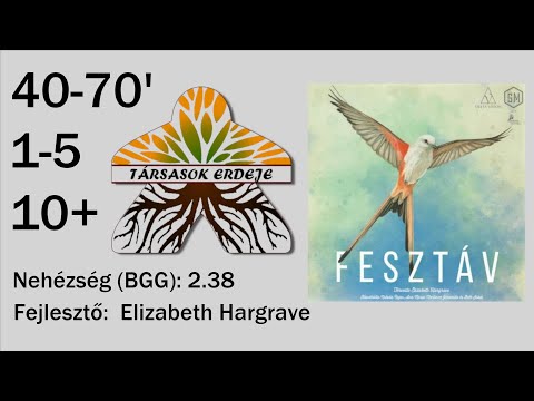 Fesztáv bemutató - Hogyan kell játszani? - Társasok Erdeje