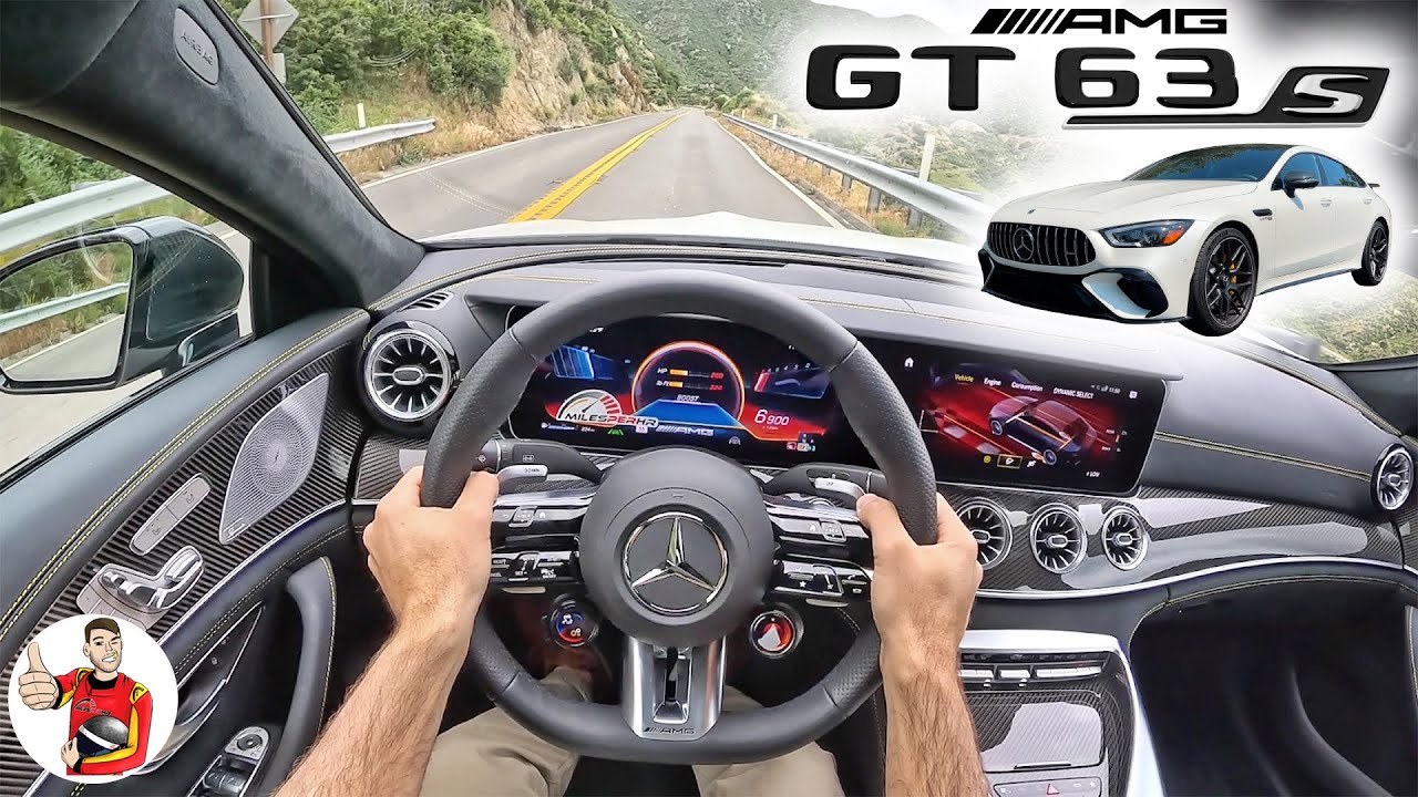 The 2023 Mercedes-AMG GT63 S Doesn’t Need Your Approval to Rock (POV Drive Review)