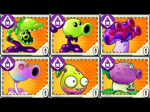 All POISON Plants LEVEL 1000 Power-Up! vs Dark Ages Final Boss - Plants vs Zombies 2 Mod