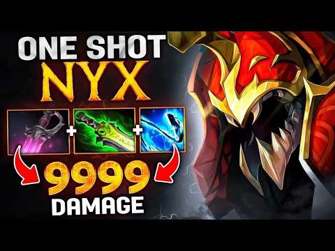 One Shot Build Nyx Assassin 1 VS 5 Rampage 🔥🔥🔥 30 Kills | Dota 2 Gameplay