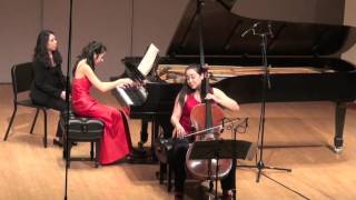 Prokofiev Sonata for Cello and Piano, Op. 119, Mercer-Park Duo 1/3