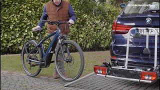 Atera E-BIKE M & ML | Praxistest | Fahrradträger für Kupplung | 2er auch E-Bikes | 022686