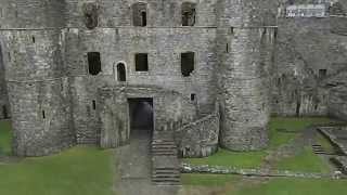 Gatehouse Harlech Castle Medieval Gwynedd Wales UK World Heritage