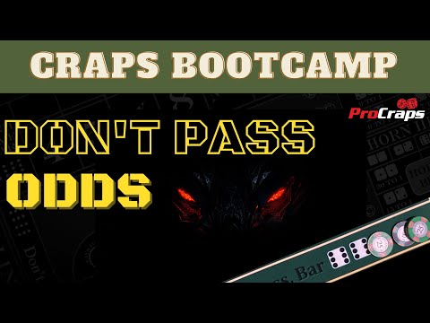 Dark Side Craps - Don't Pass Odds Demystified