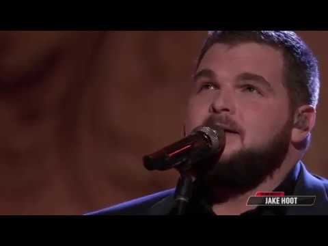 Jake Hoot Sings The Eagles Tender Song Desperado - The Voice Live Top 8 Performances 2019