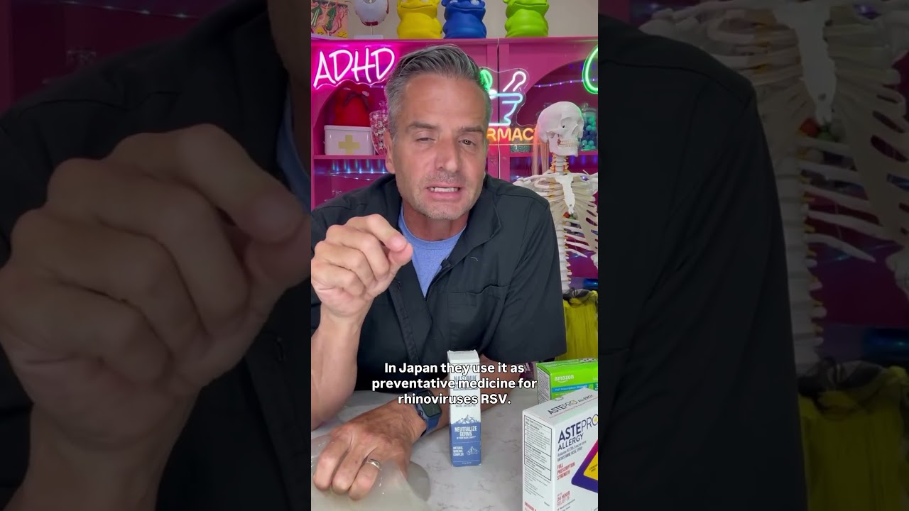 Magic Nasal Spray! #philsmypharmacist #backtoschool #healtheducation #pharmacyhacks #schoolsupplies