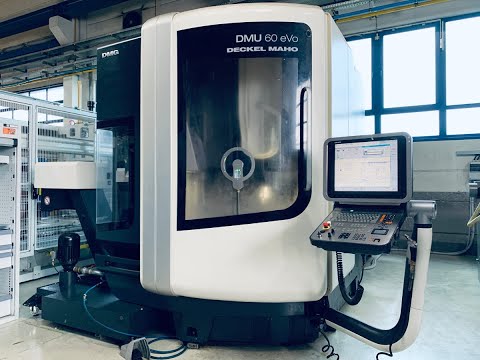G+S Werkzeugmaschinen - 5-Achs Bearbeitungszenrum - DMG DMU 60 eVo linear