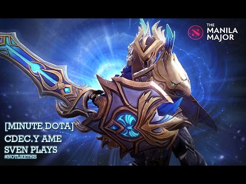 [Minute Dota] 122 Kills CDEC.Y vs Tongfu - Sven Moments (Manila Major 2016)