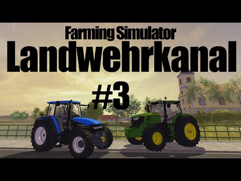 Farming Simulator 2013 Lanwerhkanal E3: mowing