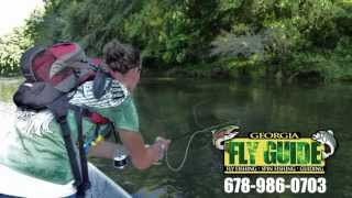 preview picture of video 'Lambster - Fly Fishing, BlueRidge, Georgia - Toccoa River 2013'