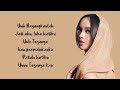 Teganya Kau - Lyodra | Lirik Lagu ~ Kau sebut namanya saat bersamaku…