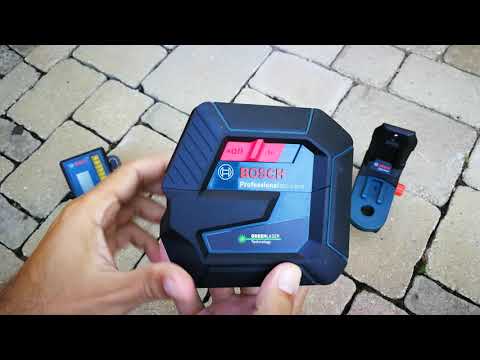 Kombinuotasis lazeris Bosch GCL 2-50 G PROFESSIONAL video