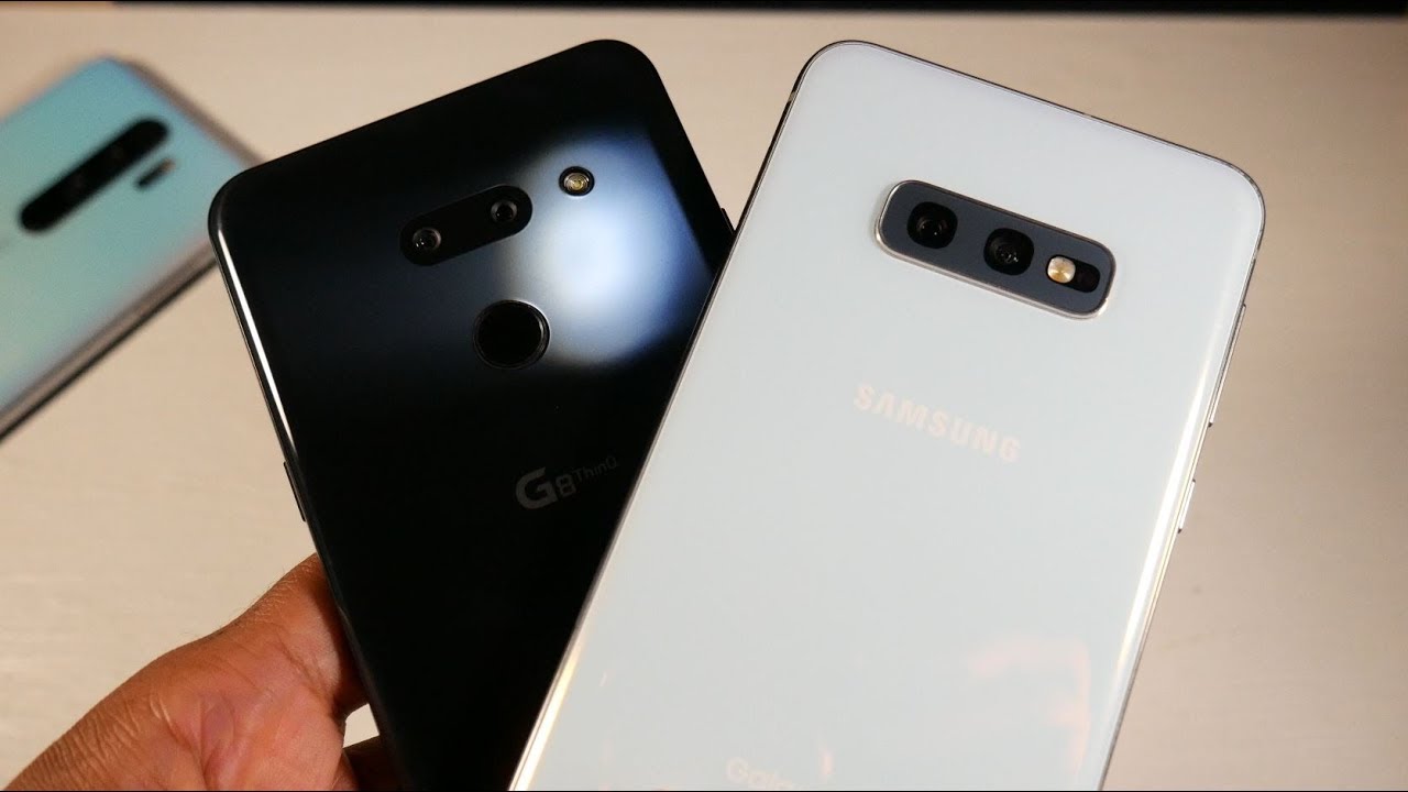 Samsung Galaxy S10e VS LG G8 Thinq In 2020! Cameras, Speakers, Display & Specs