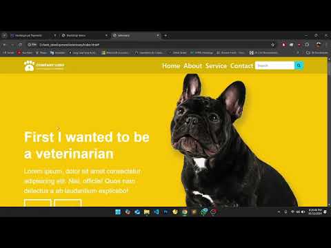 Code a Veterinary Site with Bootstrap & SASS | Responsive Design 2025 🏥✨