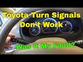 Toyota Turn Signals Not Working Diagnosis And Repair