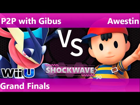 SW Plano 90 - P2P with Gibus (Greninja, et al.) vs SS | Awestin (Ness) Grand Finals - Smash 4