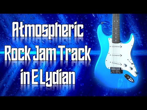 Atmospheric Rock Jam Track in E Lydian 🎸 Guitar Backing Track