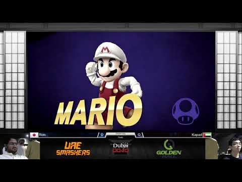 Dubai Dojo 2: Kapad (Charizard, Ike) vs Ron (Mario, Yoshi) - Pools