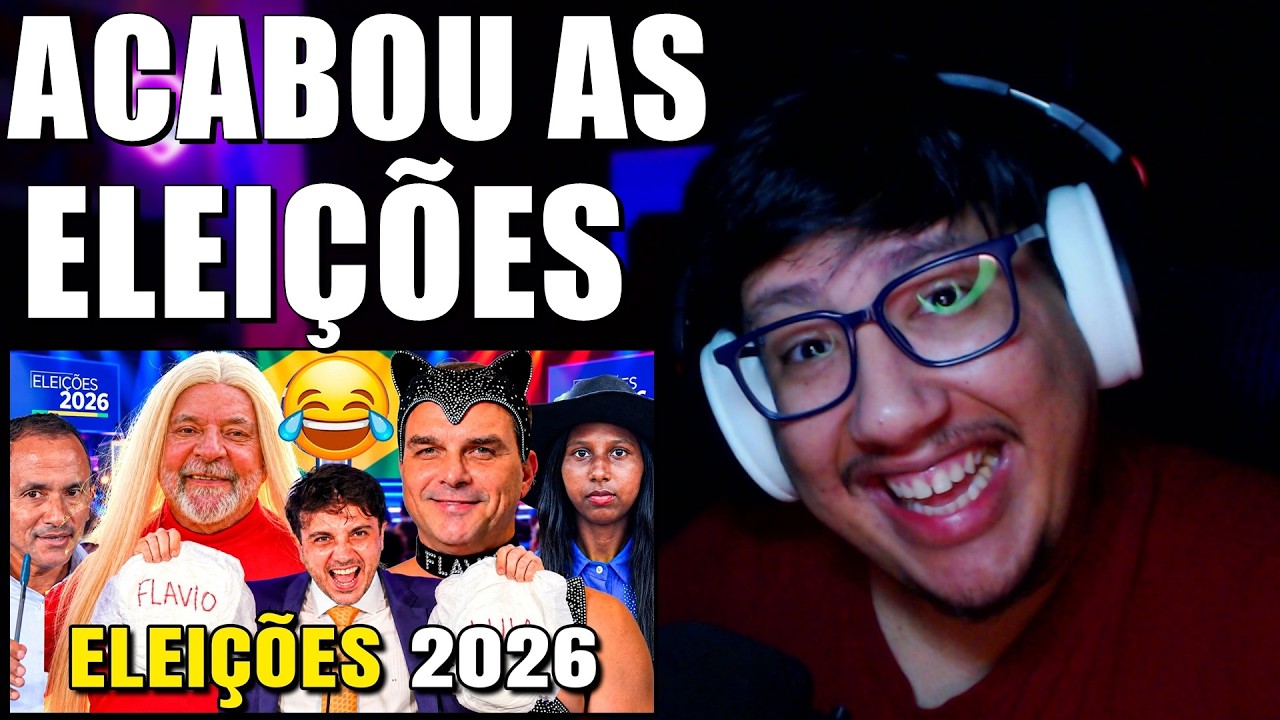 OS MELHORES MOMENTOS DAS ELEIÇÕES 2026 (PARTE FINAL)