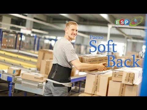 Paexo Soft Back | Dik Duruşu ve Bel Bölgesini Destekleyen Dış İskelet