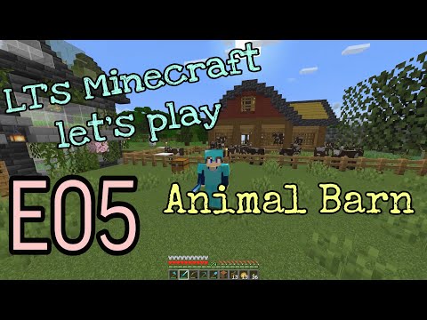 INSANE LASER TURRET in Minecraft 1.20 E05 - EPIC Animal Barn Build (Survival)