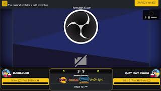 Quay Team vs Bubu & Dudu Team - Formula B135 9 ball Teams League