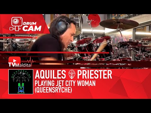 TVMaldita Presents: Aquiles Priester playing Jet City Woman - Queensryche