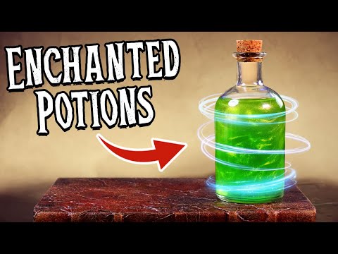 How to make Enchanted Potion Bottles with a Hidden "Twist”