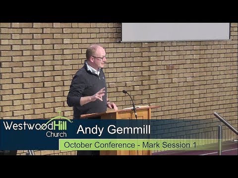7 Oct 2017 Andy Gemmill Conference Session1