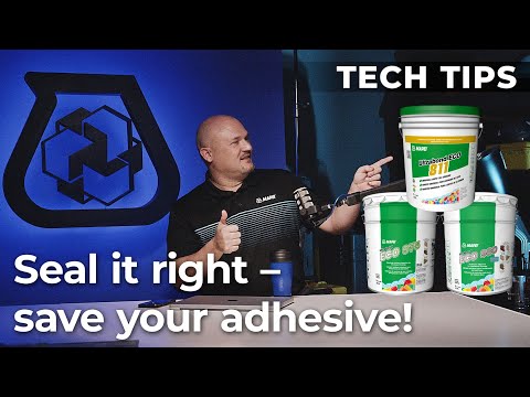 Tech Tip: How to reseal flooring adhesives for reuse – save time, money and materials