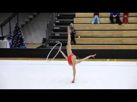 Christmas Cup 13.12.2014 - Marija Gardiuk - Hoop - Tallinn - Rhythmic gymnastics