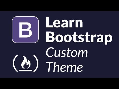 Learn Bootstrap by creating a custom admin theme - Intermediate Tutorial