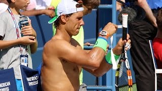 How to rewrap OverGrip on Tennis Racquet like Rafael Nadal