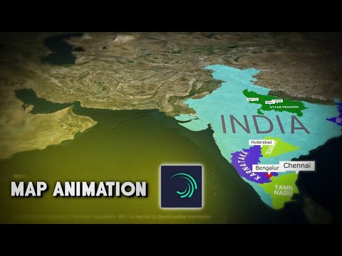 Documentary MAP ANIMATION Complete Course on Mobile
