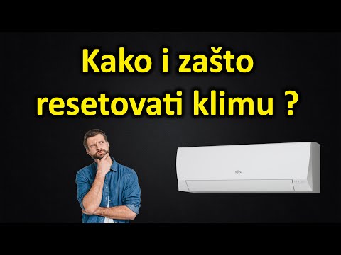Kako resetovati klimu - resetovanje podešavanja klima uređaja