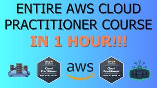 AWS Cloud Practitioner Crash Course in 1 HOUR!!! AWS Certified, AWS Cloud Practitioner
