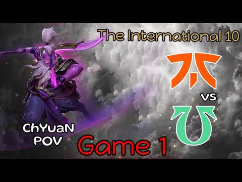 The International 10 | Undying vs Fnatic | Game 1 | ChYuaN POV | LOWER BRACKET