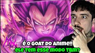 (É O GOAT!) REAGINDO ao Vegeta (Dragon Ball) | EGØ | Mxth | REACT // NaiReact