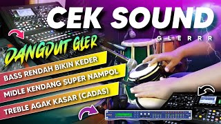 Download lagu CEK SOUND DANGDUT GLERR ! HASIL AUDIO SANGAT JERNIH DAN BASS NYA NENDANG SERASA PAKAI DLMS XTA DP448 mp3