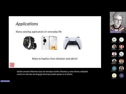 ARCADIA2 _ACM: Charla invitada - Stephen Brewster: Haptics and Human Computer Interaction