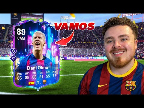 VAMOS!! 89 Flashback Dani Olmo SBC is Crazy META!! 😲 FC 26 Player Review